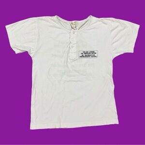 “You Are Leaving the American Sector” Henley Tee